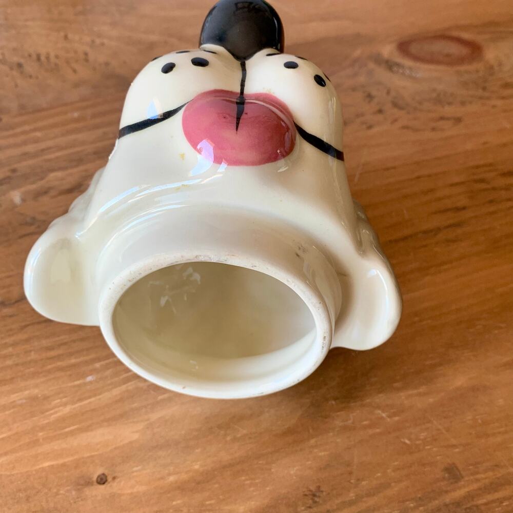 Vtg 60’s McCoy Alpo USA Dan the Dog Ceramic Pottery Cookie Treat Jar 8” USA - Picture 9 of 13